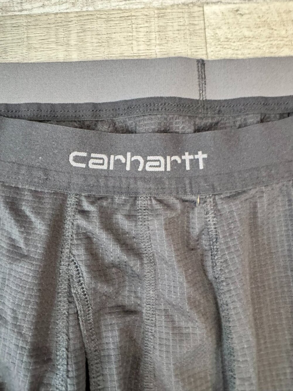 Carhartt Force Black Base Layer Pants Men's XL Tall R16 - Picture 2 of 7